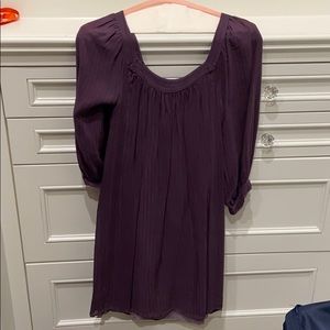 Purple dress